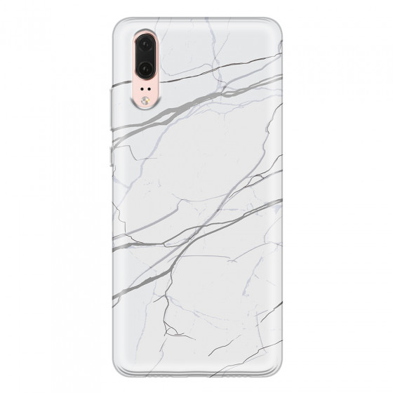HUAWEI - P20 - Soft Clear Case - Pure Marble Collection V.