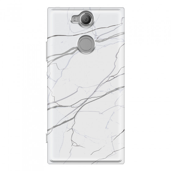 SONY - Sony Xperia XA2 - Soft Clear Case - Pure Marble Collection V.