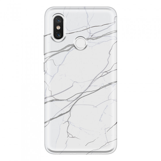XIAOMI - Mi 8 - Soft Clear Case - Pure Marble Collection V.