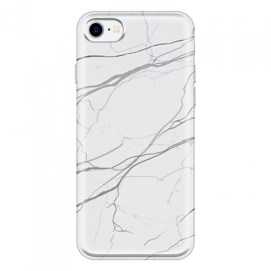 APPLE - iPhone 7 - Soft Clear Case - Pure Marble Collection V.