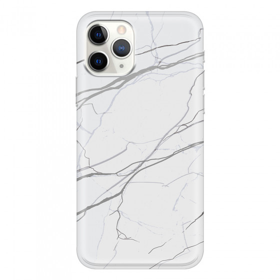 APPLE - iPhone 11 Pro - Soft Clear Case - Pure Marble Collection V.
