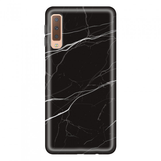 SAMSUNG - Galaxy A7 2018 - Soft Clear Case - Pure Marble Collection VI.