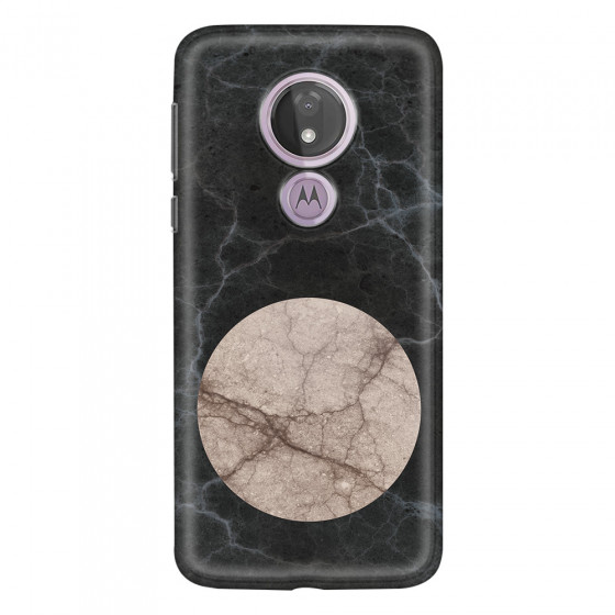 MOTOROLA by LENOVO - Moto G7 Power - Soft Clear Case - Pure Marble Collection VII.