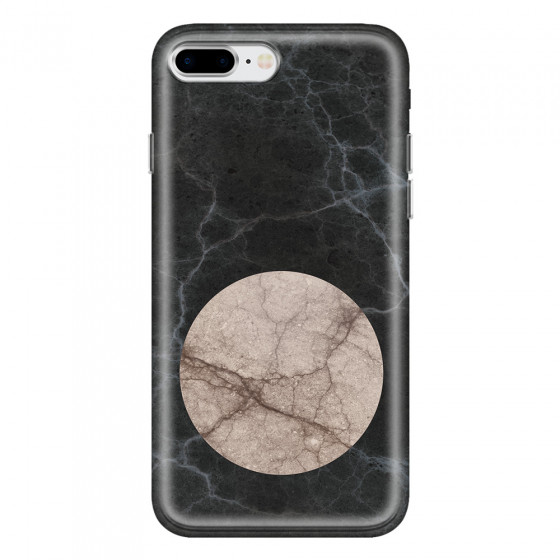 APPLE - iPhone 8 Plus - Soft Clear Case - Pure Marble Collection VII.
