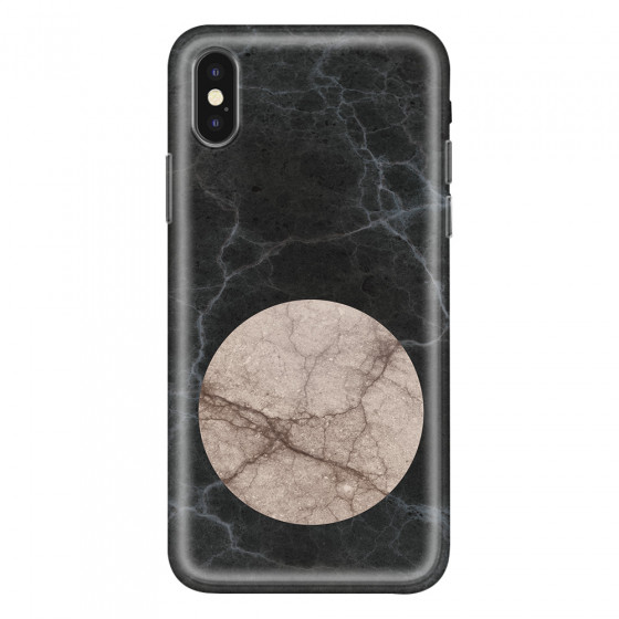 APPLE - iPhone XS Max - Soft Clear Case - Pure Marble Collection VII.