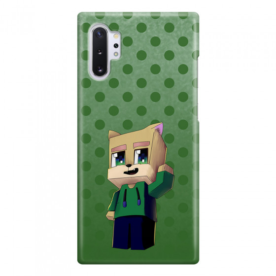 SAMSUNG - Galaxy Note 10 Plus - 3D Snap Case - Green Fox Player