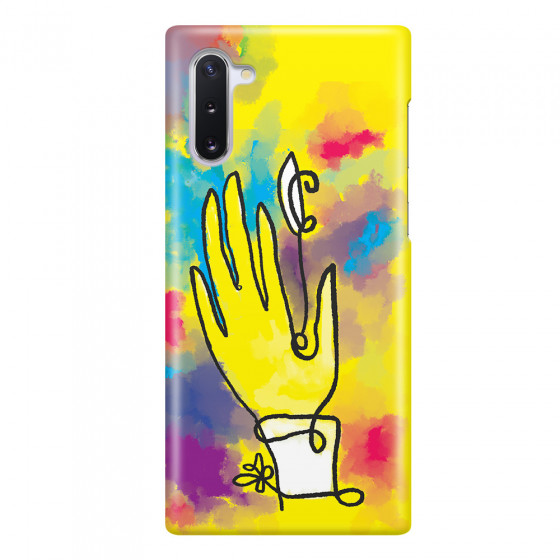 SAMSUNG - Galaxy Note 10 - 3D Snap Case - Abstract Hand Paint