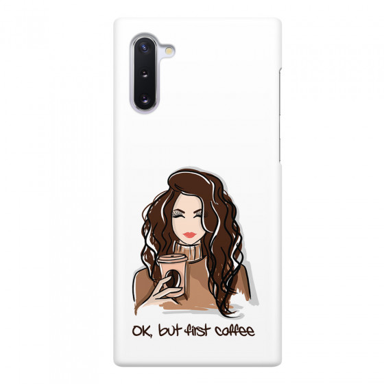 SAMSUNG - Galaxy Note 10 - 3D Snap Case - But First Coffee