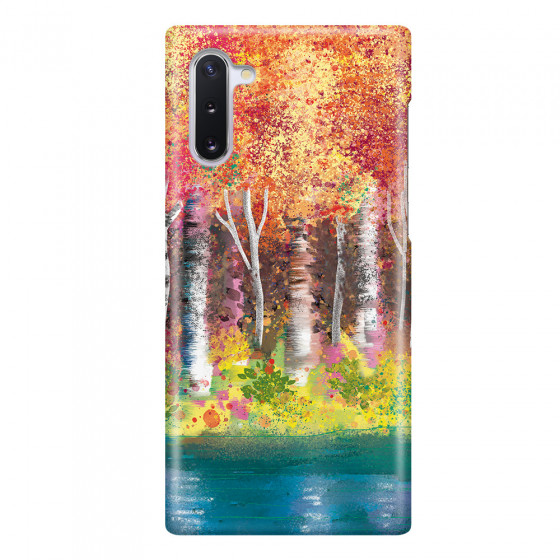 SAMSUNG - Galaxy Note 10 - 3D Snap Case - Calm Birch Trees