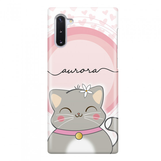 SAMSUNG - Galaxy Note 10 - 3D Snap Case - Kitten Handwritten
