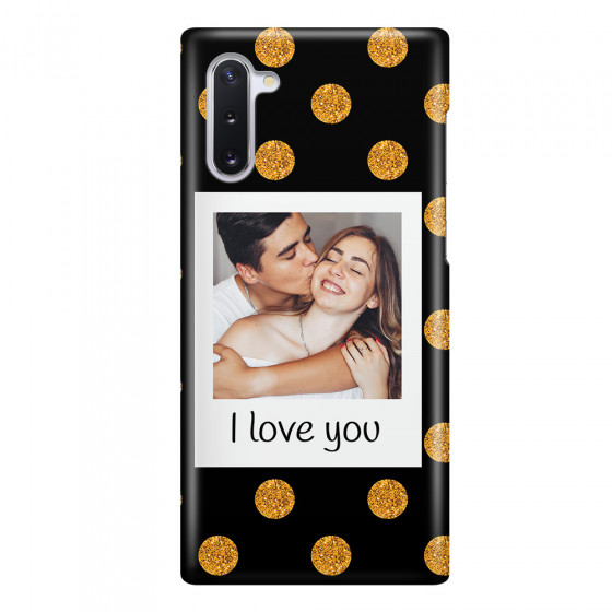 SAMSUNG - Galaxy Note 10 - 3D Snap Case - Single Love Dots Photo
