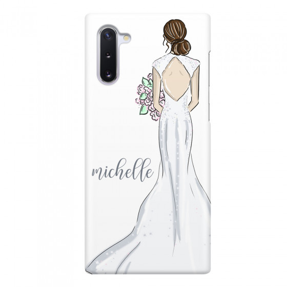SAMSUNG - Galaxy Note 10 - 3D Snap Case - Bride To Be Brunette Dark