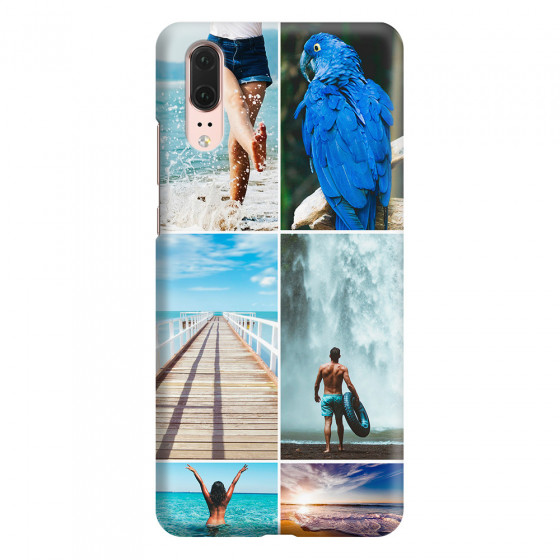 HUAWEI - P20 - 3D Snap Case - Collage of 6