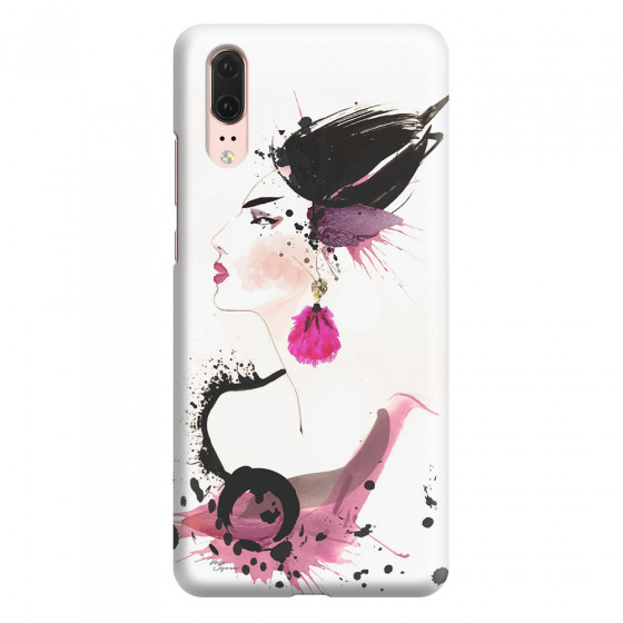 HUAWEI - P20 - 3D Snap Case - Japanese Style