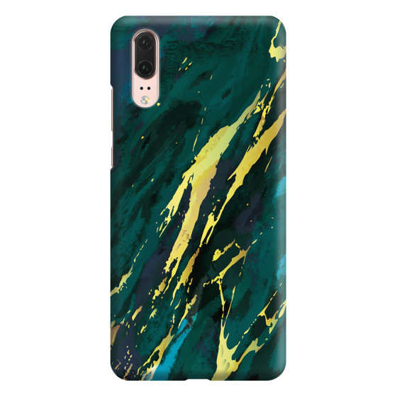 HUAWEI - P20 - 3D Snap Case - Marble Emerald Green