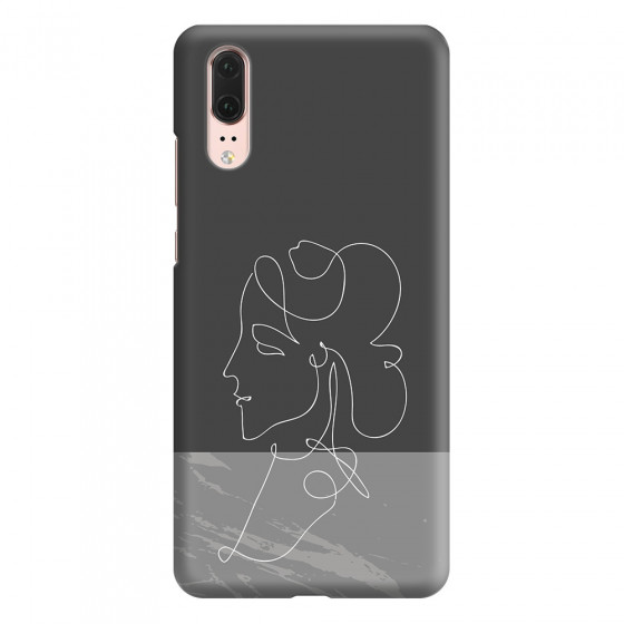 HUAWEI - P20 - 3D Snap Case - Miss Marble