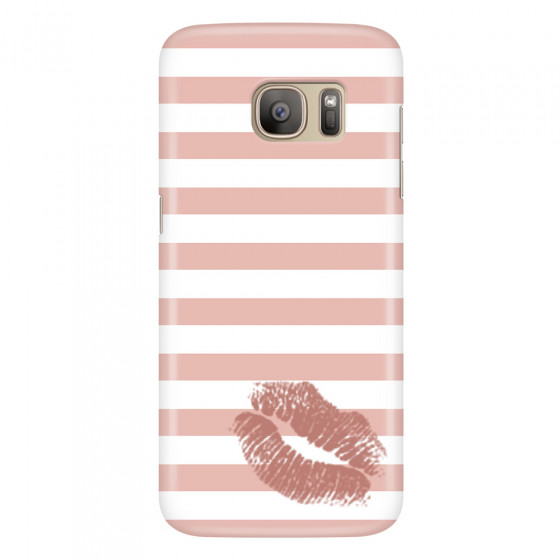 SAMSUNG - Galaxy S7 - 3D Snap Case - Pink Lipstick