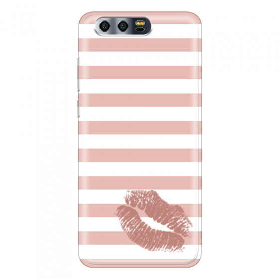 HONOR - Honor 9 - Soft Clear Case - Pink Lipstick