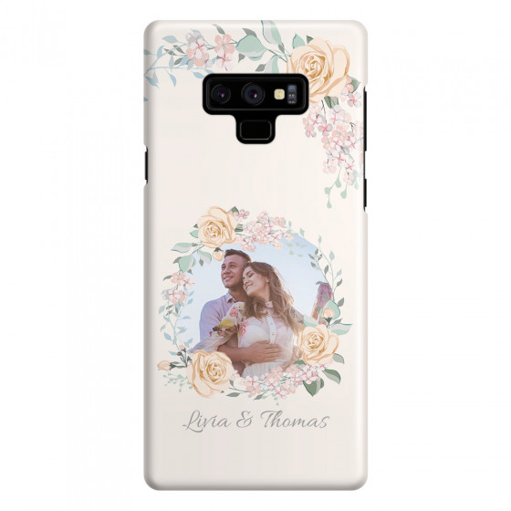 SAMSUNG - Galaxy Note 9 - 3D Snap Case - Frame Of Roses