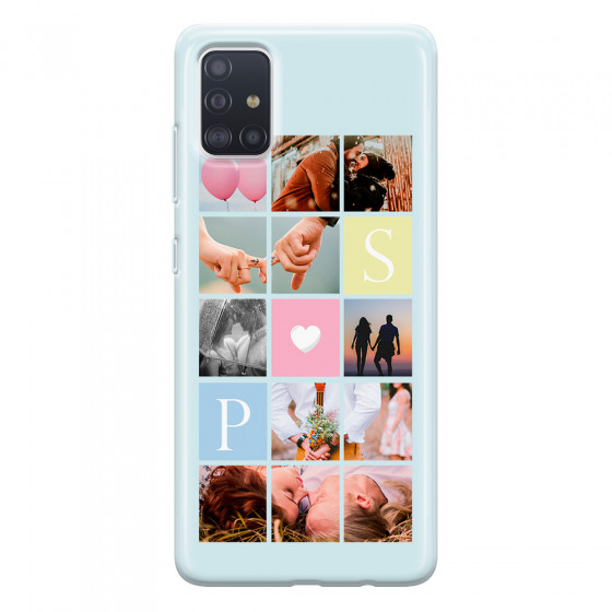 SAMSUNG - Galaxy A51 - Soft Clear Case - Insta Love Photo Linked