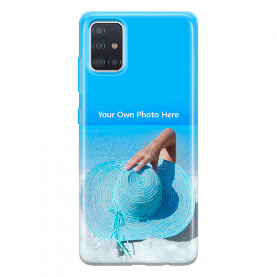 SAMSUNG - Galaxy A51 - Soft Clear Case - Single Photo Case