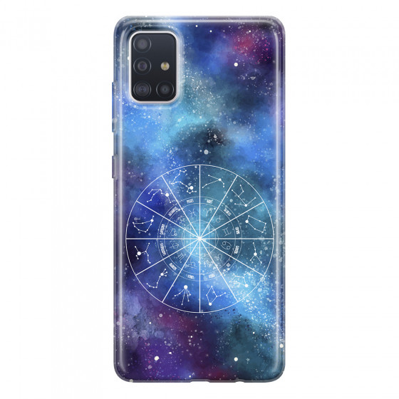 SAMSUNG - Galaxy A51 - Soft Clear Case - Zodiac Constelations