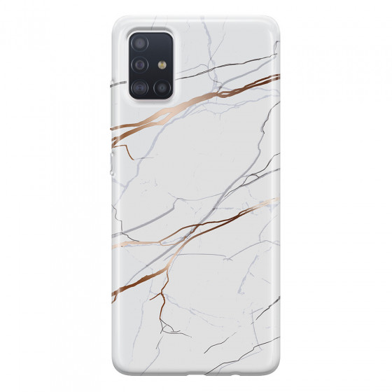 SAMSUNG - Galaxy A71 - Soft Clear Case - Pure Marble Collection IV.