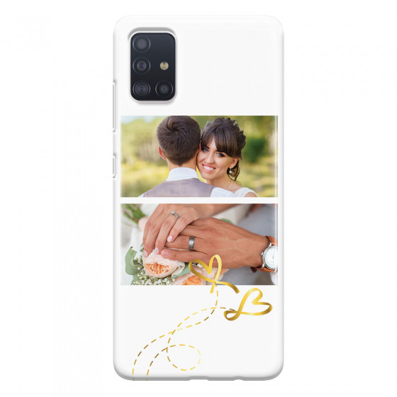 SAMSUNG - Galaxy A71 - Soft Clear Case - Wedding Day