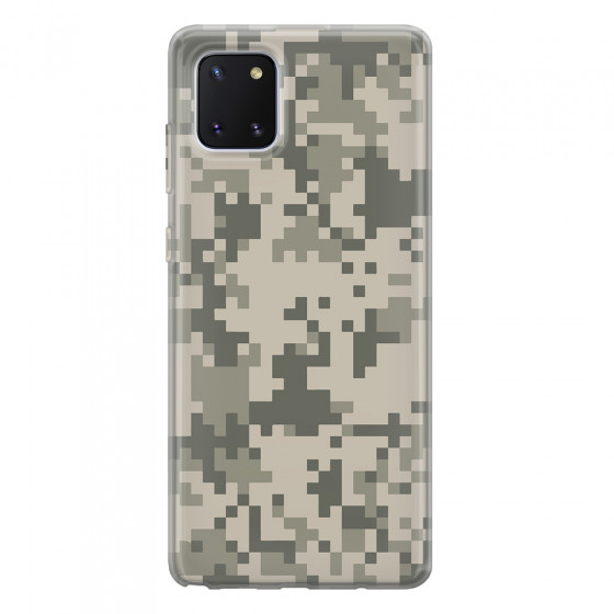 SAMSUNG - Galaxy Note 10 Lite - Soft Clear Case - Digital Camouflage
