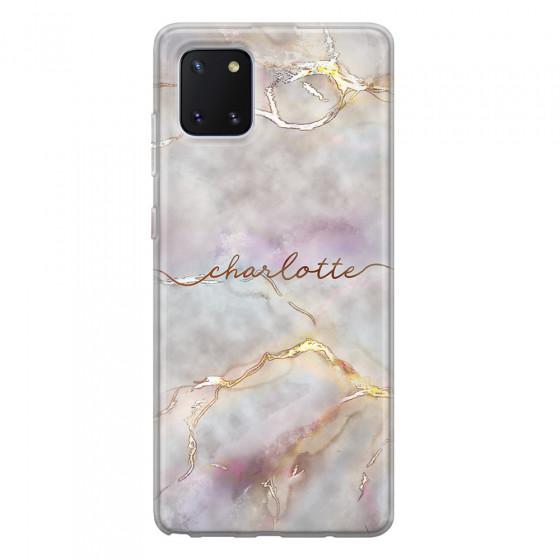 SAMSUNG - Galaxy Note 10 Lite - Soft Clear Case - Marble Rootage