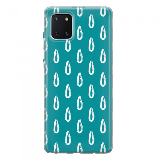 SAMSUNG - Galaxy Note 10 Lite - Soft Clear Case - Pixel Drops