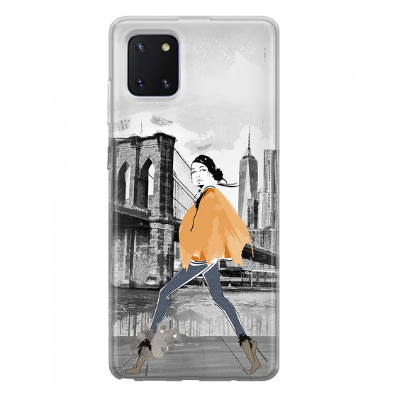 SAMSUNG - Galaxy Note 10 Lite - Soft Clear Case - The New York Walk
