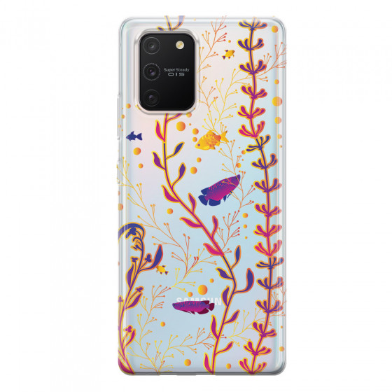 SAMSUNG - Galaxy S10 Lite - Soft Clear Case - Clear Underwater World