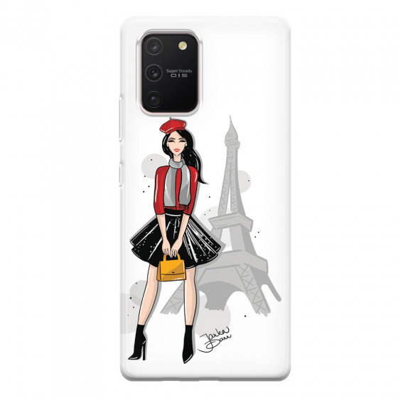 SAMSUNG - Galaxy S10 Lite - Soft Clear Case - Paris With Love