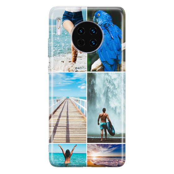 HUAWEI - Mate 30 - Soft Clear Case - Collage of 6