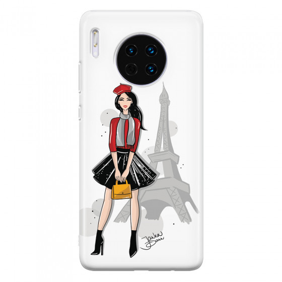 HUAWEI - Mate 30 - Soft Clear Case - Paris With Love