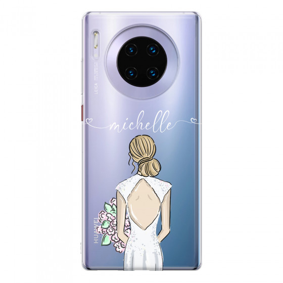HUAWEI - Mate 30 Pro - Soft Clear Case - Bride To Be Blonde II.