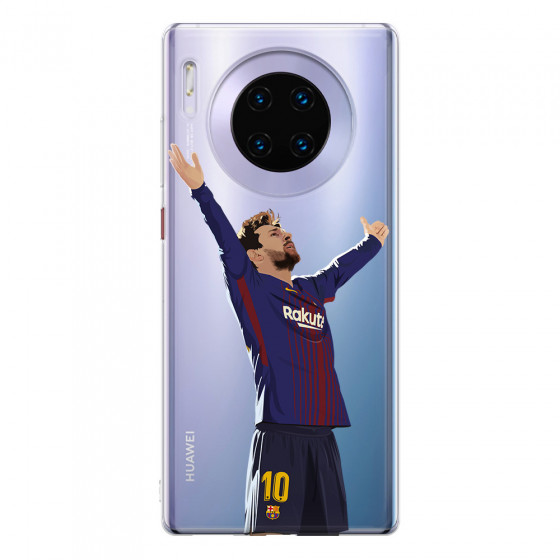 HUAWEI - Mate 30 Pro - Soft Clear Case - For Barcelona Fans