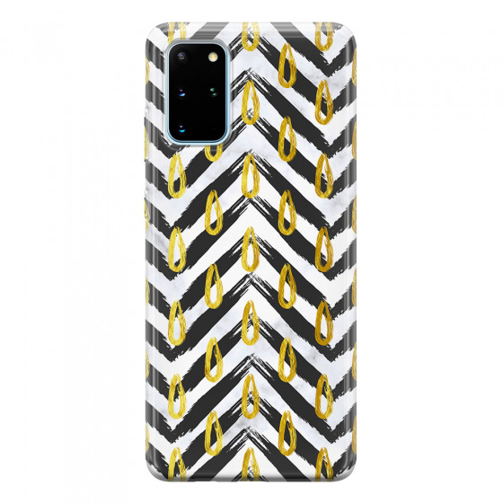 SAMSUNG - Galaxy S20 Plus - Soft Clear Case - Exotic Waves