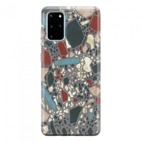 SAMSUNG - Galaxy S20 Plus - Soft Clear Case - Terrazzo Design X