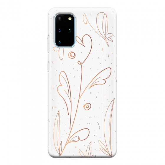 SAMSUNG - Galaxy S20 - Soft Clear Case - Flowers In Style