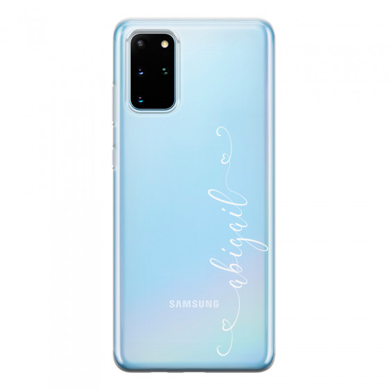 SAMSUNG - Galaxy S20 - Soft Clear Case - Little Hearts Handwritten