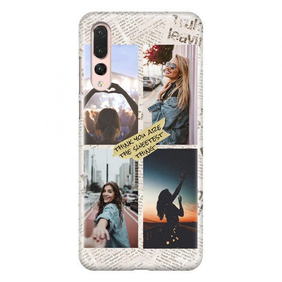 HUAWEI - P20 Pro - 3D Snap Case - Newspaper Vibes Phone Case