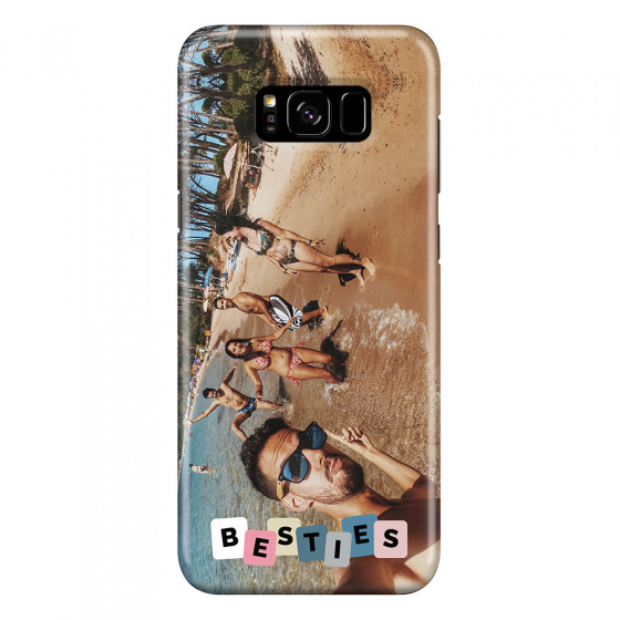 SAMSUNG - Galaxy S8 Plus - 3D Snap Case - Besties Phone Case