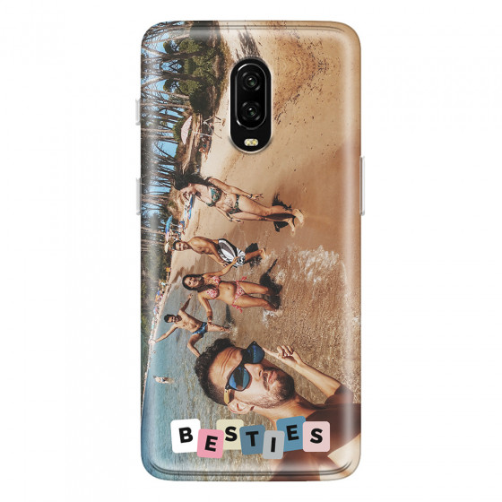 ONEPLUS - OnePlus 6T - Soft Clear Case - Besties Phone Case
