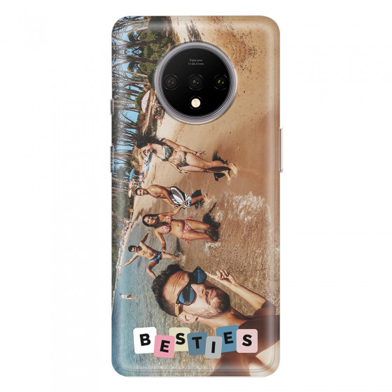 ONEPLUS - OnePlus 7T - Soft Clear Case - Besties Phone Case