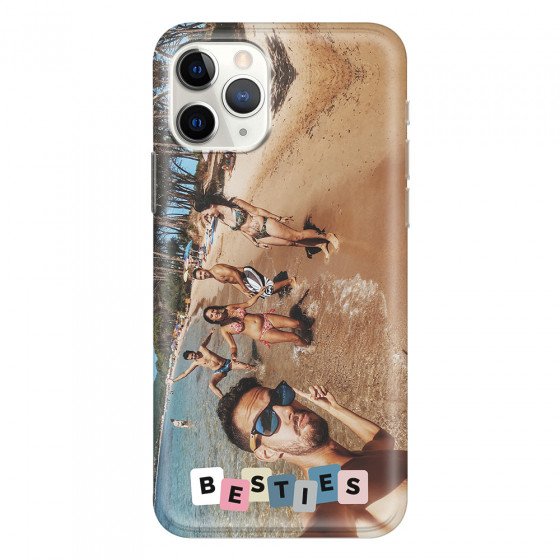 APPLE - iPhone 11 Pro Max - Soft Clear Case - Besties Phone Case
