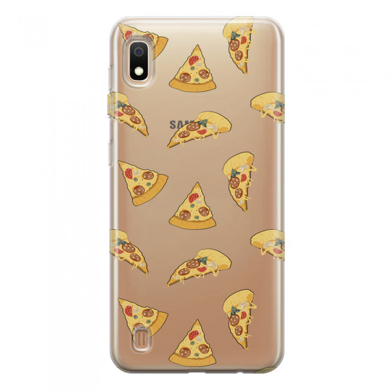 SAMSUNG - Galaxy A10 - Soft Clear Case - Pizza Phone Case