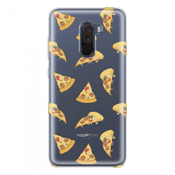 XIAOMI - Pocophone F1 - Soft Clear Case - Pizza Phone Case