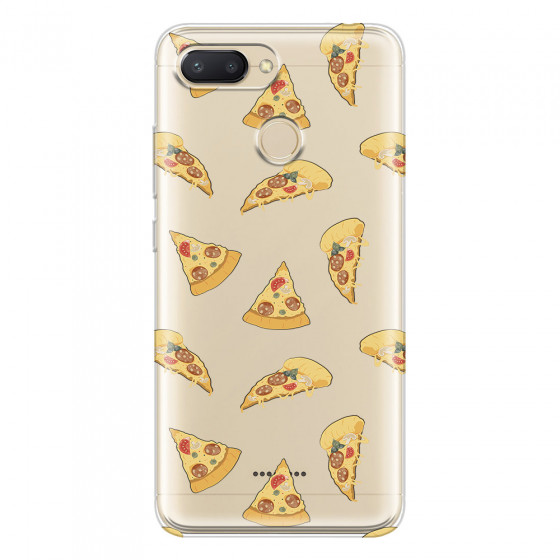 XIAOMI - Redmi 6 - Soft Clear Case - Pizza Phone Case